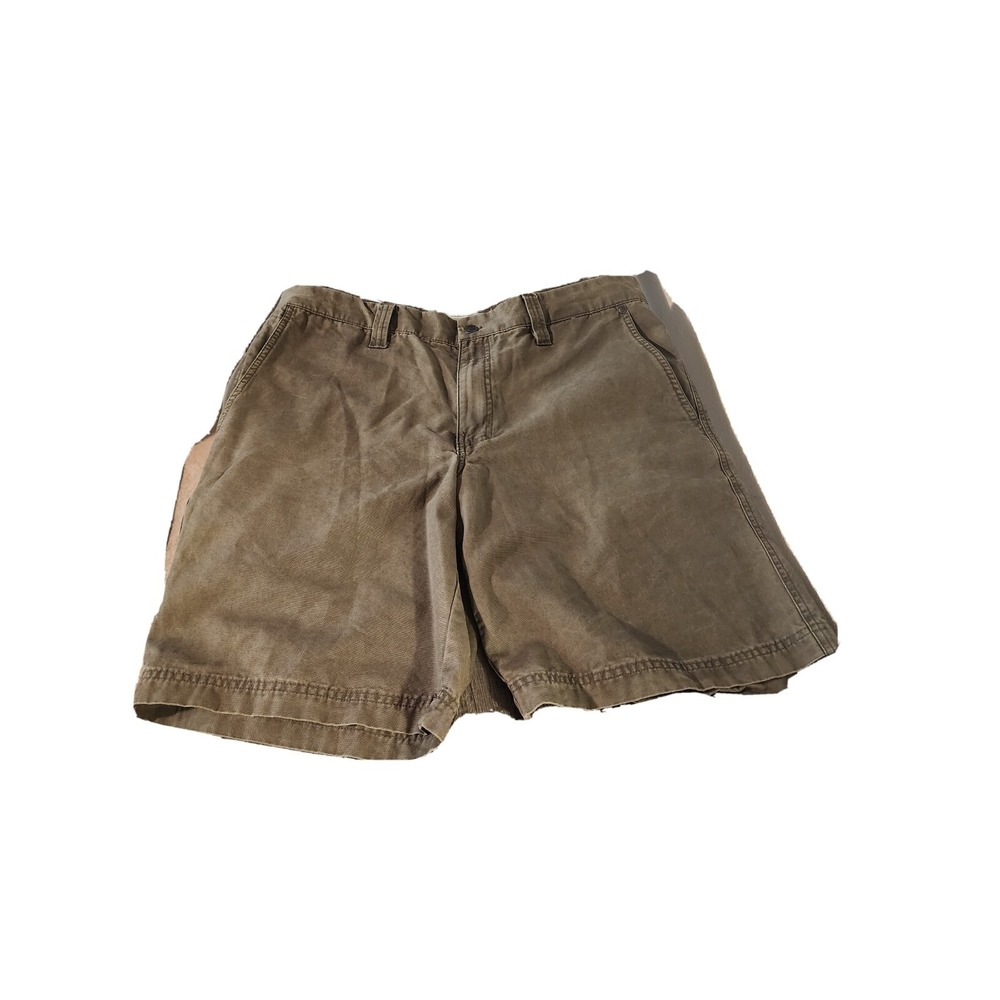 Columbia Mens Shorts Olive Green 36‎ Cotton Hiking Outdoors Sku 97